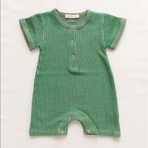 Fin & Vince Ribbed Terry Romper